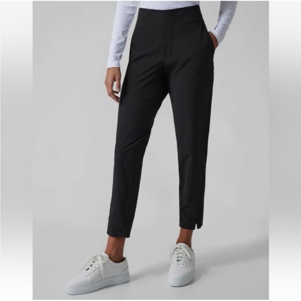 Athleta EUC Brooklyn Ankle Pant Black SZ 0 O1